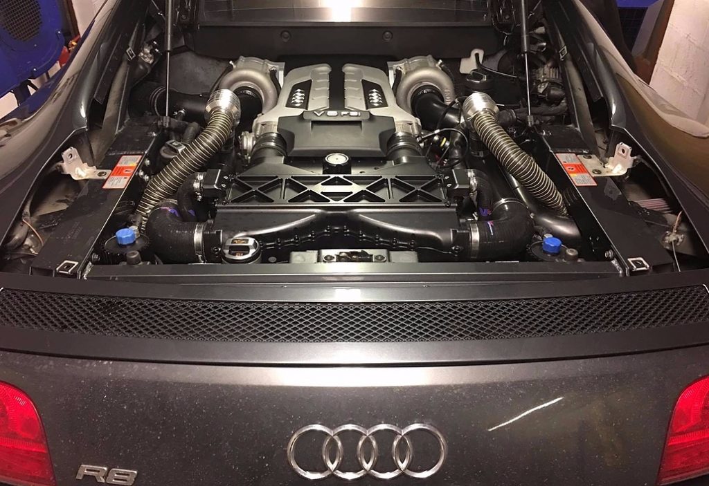Audi R8 V8 Rotrex Superchargers Centrifugal And Electric.