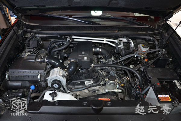 Toyota Prado supercharger kit